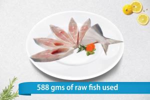 Pomfret Medium Slices  500 g